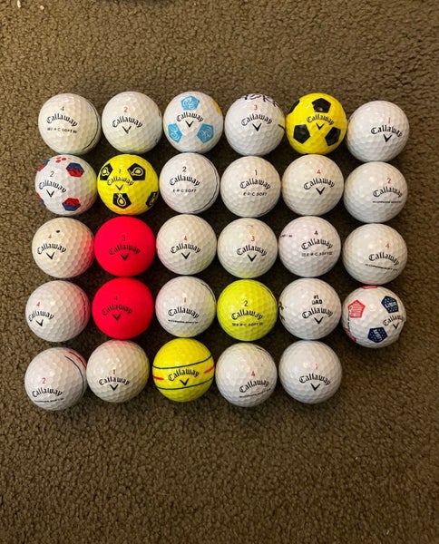29 Assorted Callaway Golf Balls