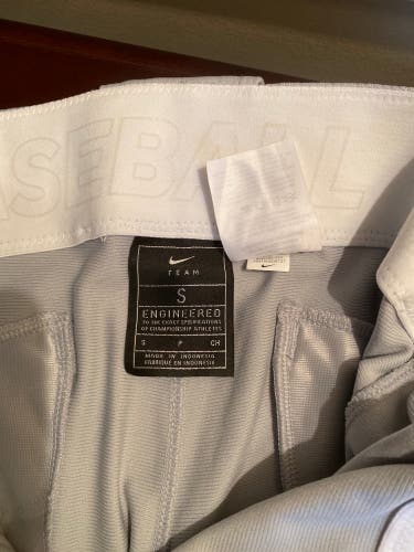 Gray Men's Small Adult Nike Game Pants (Used)
