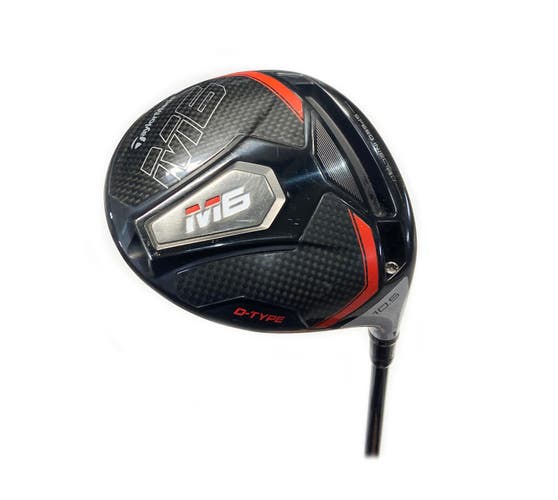 TaylorMade M6 D-Type 10.5* Driver Graphite Ventus Red 6-S Stiff Flex