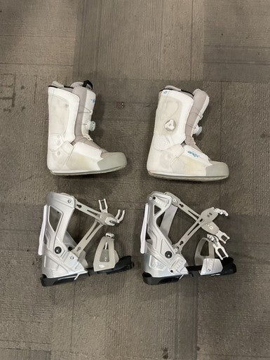 Used APEX HP L Womens DH Ski Boot Grey 260 MP - M08 - W09 11614-S000227863