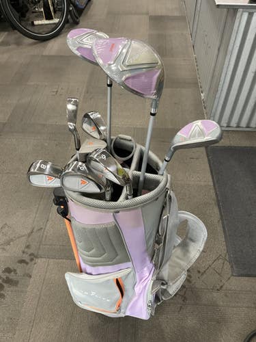 Used Top Flite XL WOMENS SET PETITE Womens Package Set RH Purple 10 Piece 11614-S000227862