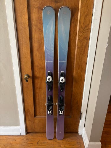 Blizzard Black Pearl 88 166cm with Adjustable Salomon Lithium 10 Bindings