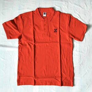 LSH Auto Mercedes-Benz Polo Shirt cotton orange men's Size 2XL new short sleeve