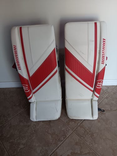 31" 2024 Warrior Ritual G6 E+ Goalie Leg Pads (Used)