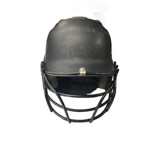 Used Adidas CLIMACOOL HELMET Batting Helmet w/Mask Black Fits all 11760-S000085846