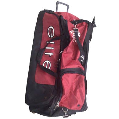 Used Elite WHEELED BAG BB/SB Player Wheeled Bag Maroon 11760-S000085823