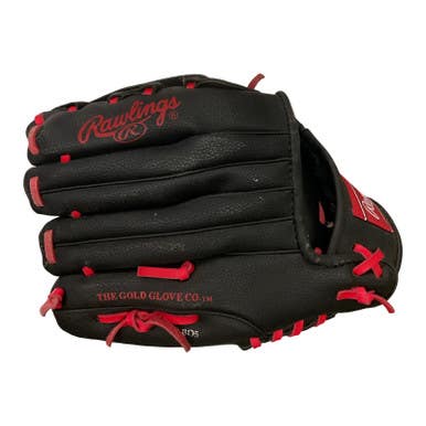 Used Rawlings BB/SB Glove RH Throw Black 9" 11859-S000027465