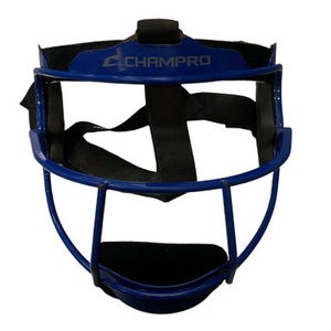 Used Champro CHAMPRO FIELDERS MASK BB/SB Fielders Mask Navy Blue MD 11859-S000027452