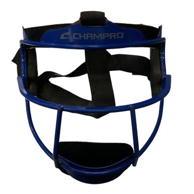 Used Champro CHAMPRO FIELDERS MASK BB/SB Fielders Mask Navy Blue MD 11859-S000027452