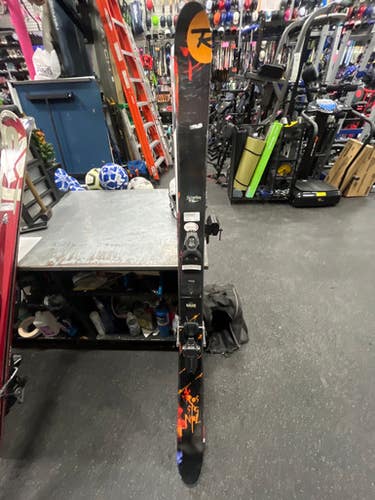Used Rossignol SCIMITAR Mens DH Ski/Binding Black 178 cm 11337-S000476806