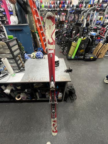 Used K2 APACHE Mens DH Ski/Binding Red 174 cm 11337-S000476807