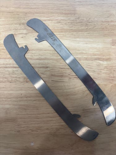 NHL Pro Stock 263 mm Used Step Steel Skate Blades / Runners