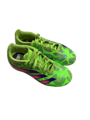 Used Adidas Soccer Cleats Green Junior 01 11347-S000261616