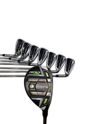Used Cobra RAD SPEED Mens Iron Set RH 4I-GW/AW 11347-S000261571