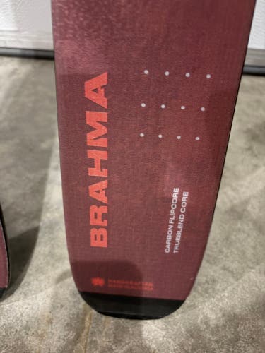 2023 Blizzard Brahma 171 cm All Mountain Skis With Bindings Max Din 11 (Used)