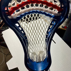 OG 2nd gen Gait triton Strung Head (Used) custom dyed dark blue marble