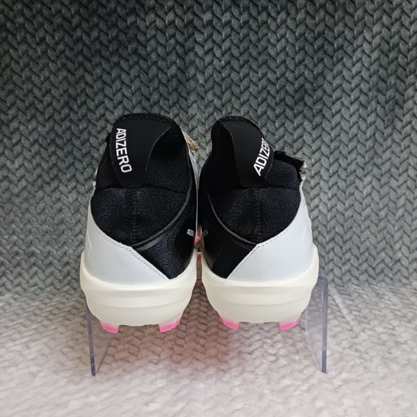 Adidas Adizero Impact+ TPU Men\'s Baseball Cleats White Black Pink Size 12 Amazon.com | adidas Men main image 4