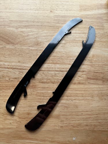 NHL Pro Stock Game Used Bauer LS PULSE Ti 296mm Skate Blades / Runners