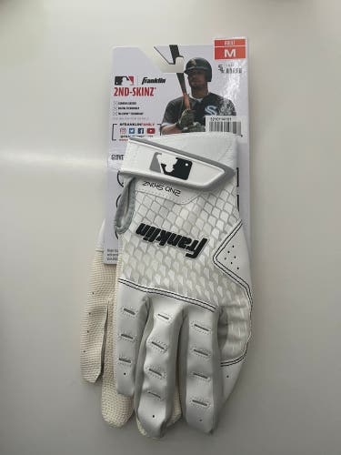Medium Franklin 2nd-Skinz Batting Gloves (New)
