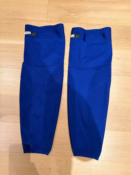 Pro Stock CCM Edge Hockey Practice Socks Royal Blue Large