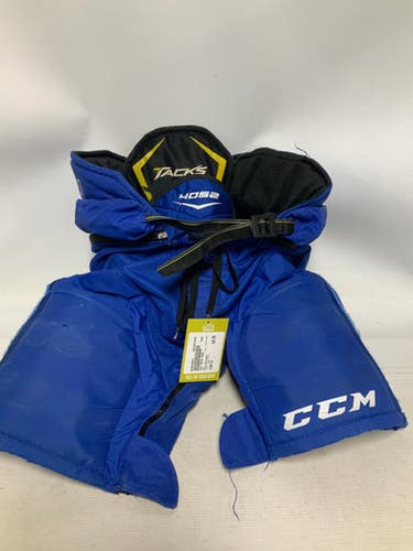 Used CCM TACKS 4052 Junior Pant Royal Blue LG 11823-S000036641
