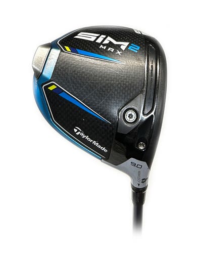 TaylorMade SIM2 Max 9.0* (44") Driver Graphite Ventus Blue 5-S Stiff Flex
