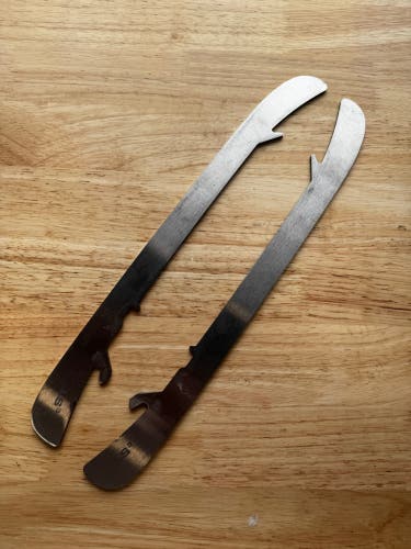 NHL Pro Stock Game Used Bauer LS3 296mm Skate Blades / Runners