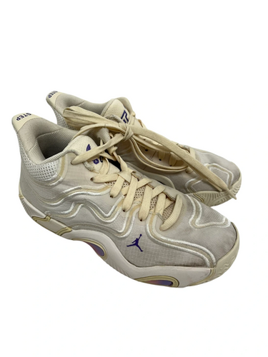Used Jordan TATUM 3 Basketball Shoes Y White Junior 04.5 11692-S000145023