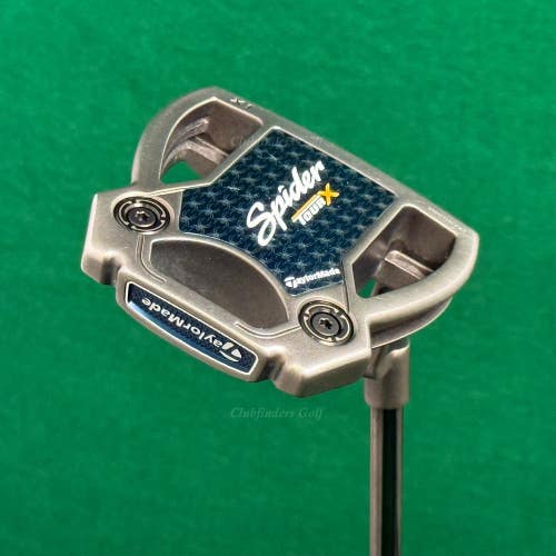 TaylorMade Spider Tour X1 L-Neck 35" Mallet Putter KBS w/ Super Stroke