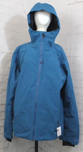 686 GLCR Gateway Shell Snow Jacket Men's Large, Moroccan Blue New 2025