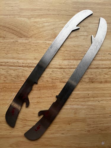 NHL Pro Stock Game Used Bauer LS3 296mm Skate Blades / Runners