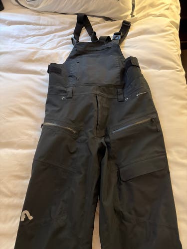 Black Men's Adult Large Flylow Ski Pants (Used)
