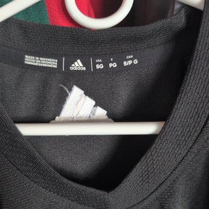 Black Goalie Cut Men's Adidas Jersey (New)