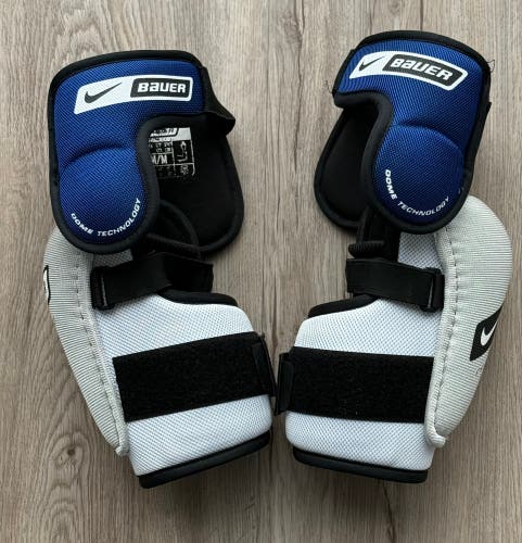 Senior Medium Nike Bauer Lightspeed Elbow Pads Pro Stock (Used)