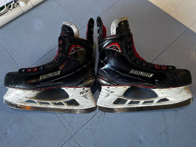 2017 Bauer Vapor 1X Hockey Skates Regular Width 9 (Used)