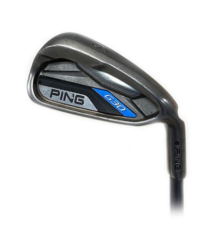 Ping G30 Single 6 Iron Black Dot Graphite Ping TFC 419 Regular Flex