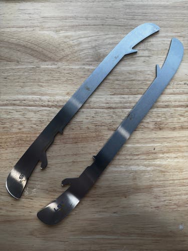 NHL Pro Stock Game Used Bauer LS3 296mm Skate Blades / Runners