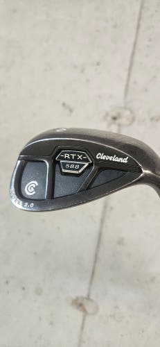 Men's Cleveland 588 RTX Rotex 2.0 Right Handed Wedge Regular Flex 60 Degree Steel Shaft (Used)