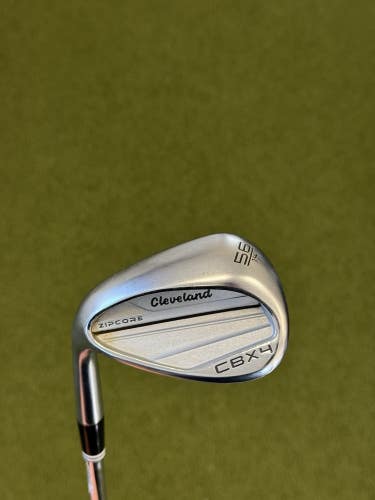 Cleveland CBX 4 LH Wedge - 56/14 - Steel KBS Hi Rev 2.0 Flex Steel Left Handed