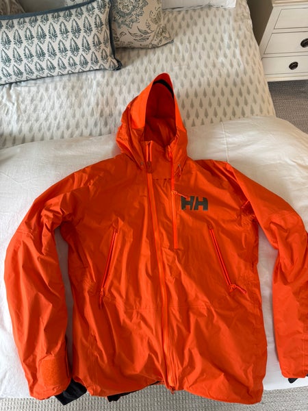 Orange Men's Adult XL Helly Hansen Jacket (Used)