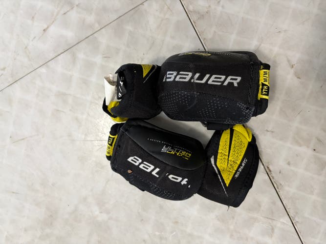Youth Medium Bauer Supreme Ultrasonic Elbow Pads