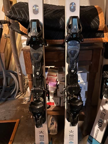 2025 HEAD WC Rebels Team Race 153 cm Racing Skis With Bindings (Used)