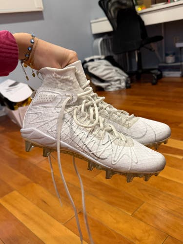 Women's Size M 6.5 (W 7.5) Adult Nike Alpha Huarache 7 Elite High Top (Used)