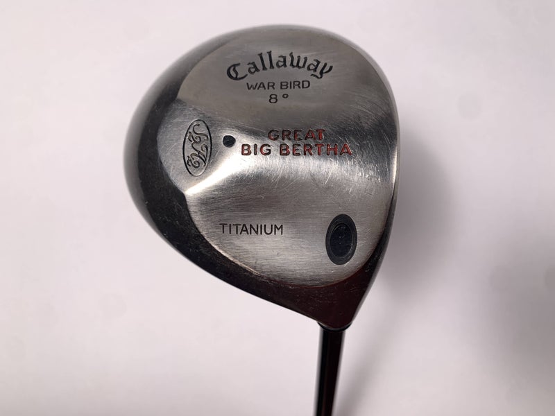 Callaway Original Great Big Bertha Driver 8* RCH 36 Extra Stiff Graphite Mens RH
