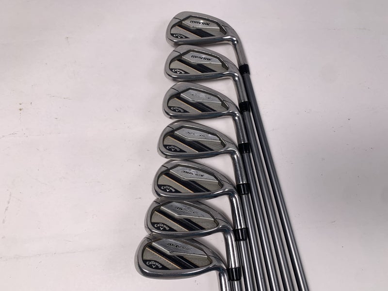 Callaway Mavrik Iron Set 5-PW+GW Project X Catalyst 75 6.0 Stiff Mens RH