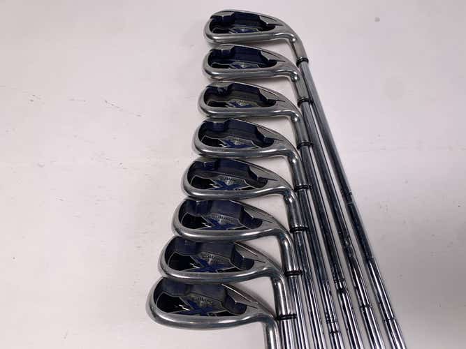 Callaway X-20 Iron Set 5-PW+GW+SW DG X100 Extra Stiff Steel Mens RH