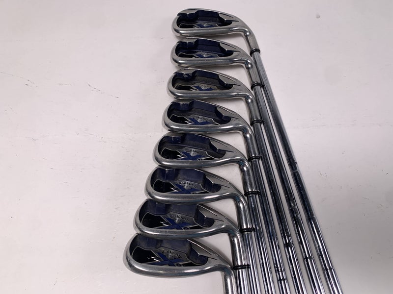 Callaway X-20 Iron Set 5-PW+GW+SW DG X100 Extra Stiff Steel Mens RH
