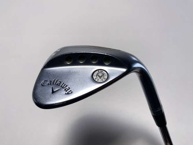 Callaway PM Grind 19 Chrome Lob Wedge LW 64* 10 KBS Hi-Rev 2.0 115g Mens RH