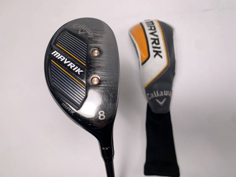 Callaway Mavrik Max 8 Hybrid 33* Project X Catalyst 5.0 55g Senior RH HC
