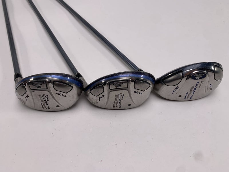 Cobra Baffler TWS Womens 2009 Hybrid Set 3 4 6 23* 26* 32* Aldila DVS Ladies RH